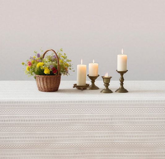 Loressa Lace Tablecloth Lined